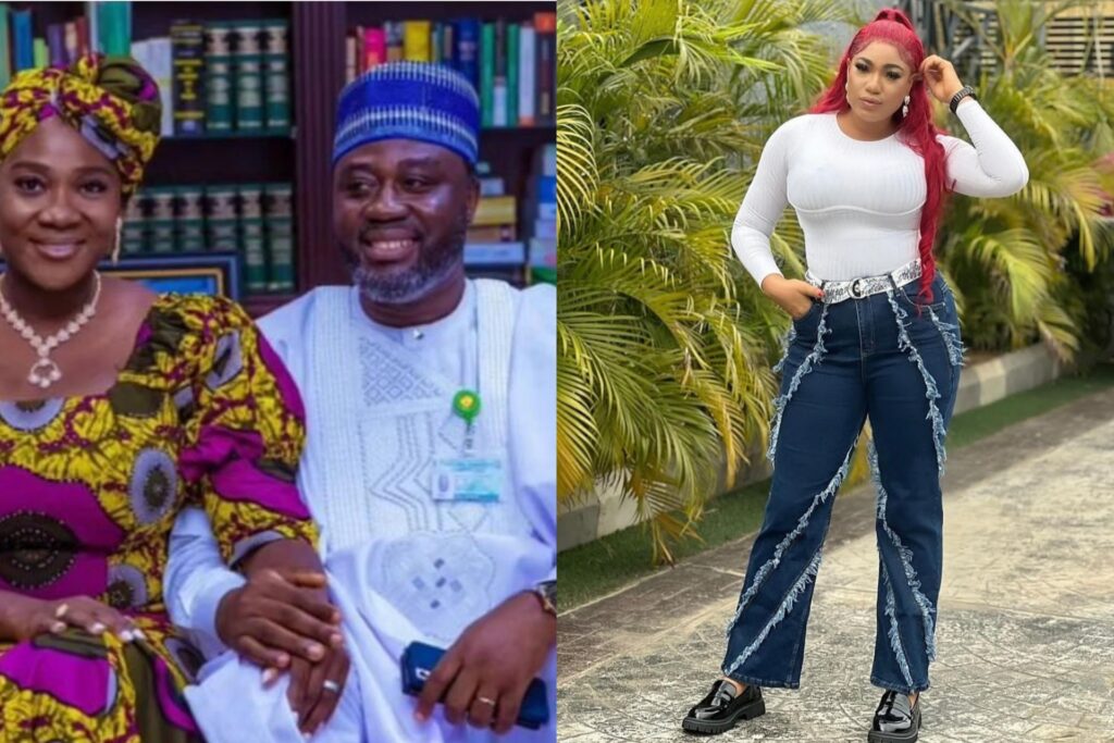 Mercy Johnson’s husband trolls Angela Okorie after her witchcraft allegations