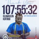 Oluwaseun Kuforiji Completes Guinness World record Attempt Beesreign Media