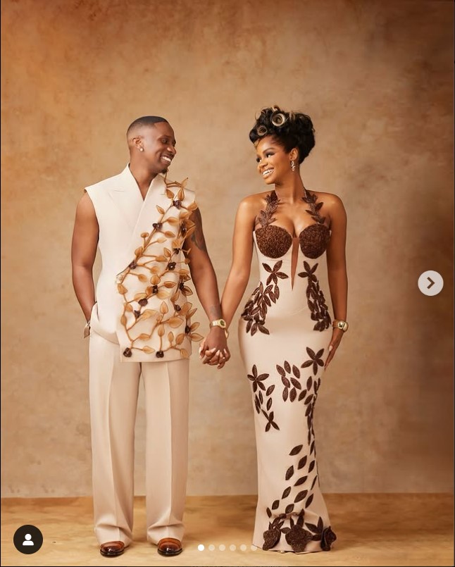 Priscilla Ojo and her husband Beesreign Media