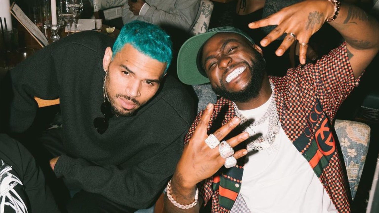Chris Brown brought out Davido Beesreign Media Chris Brown brought out Davido