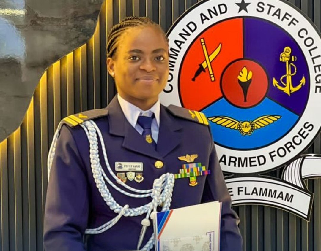 Flight Lieutenant Kafayat Sanni Beesreign Media Flight Lieutenant Kafayat Sanni