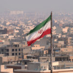 Irans flag up in the sky Beesreign Media Irans flag up in the sky