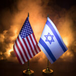 US and Israel flags side by side